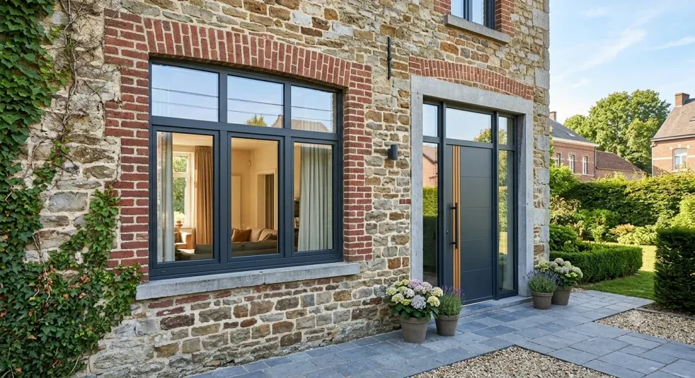 rénovation porte fenêtre chassis en Belgique